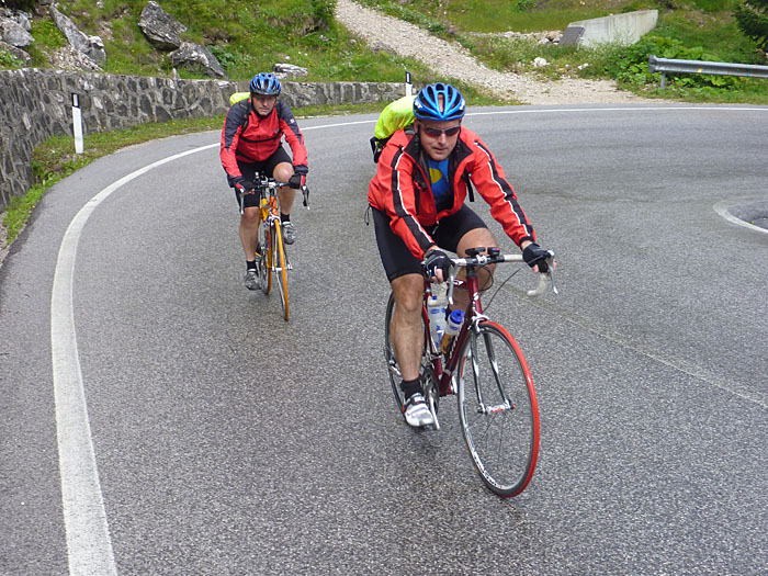 Doch der leichte Regen h&auml;lt uns nicht auf