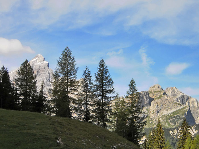 Gru&szlig; von den Dolomiten
