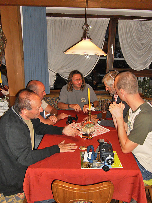 Hier sitzen J&auml;ger, Angler, Radfahrer und andere &Uuml;bertreiber ;-)