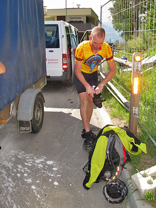 Unterwegs verl&auml;sst uns Bj&ouml;rn ...