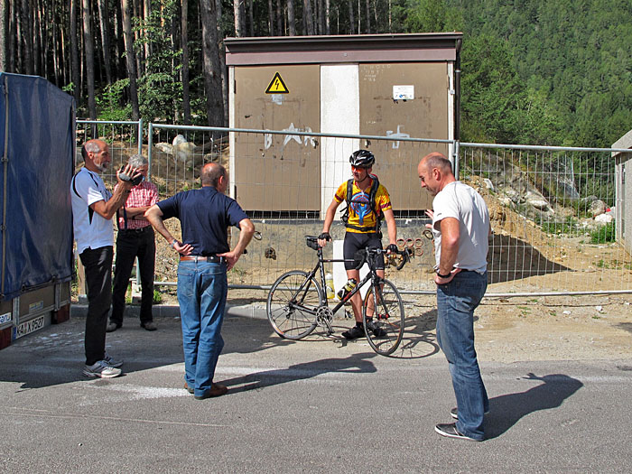 ... er f&auml;hrt von Varna aus mit dem Rad nachhause