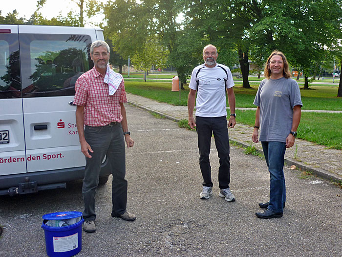 Fertig! Schee war's - das Radfahren nicht das Putzen ;-)
