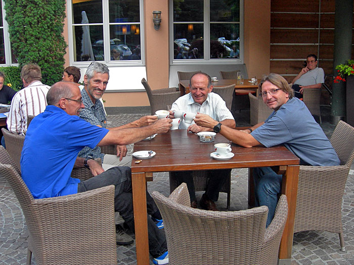 Erster italienischer Cappuccino