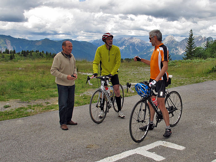 Hanspeter (Sportlicher Leiter), Wolfgang und Sepp