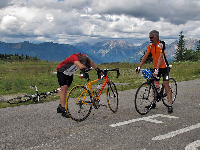 Nicht weinen, wir sind ja bald oben ;-)
