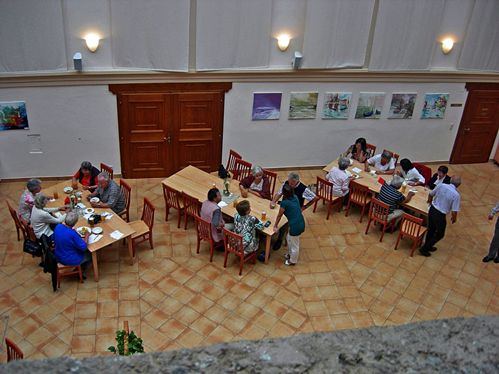 Speisesaal im Schloss