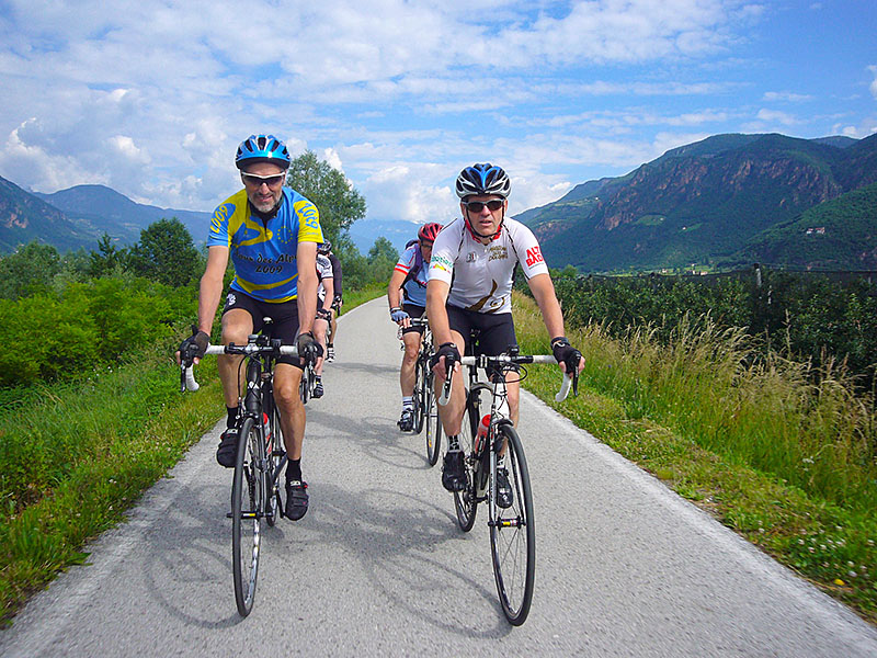 Auf dem Etschtalradweg