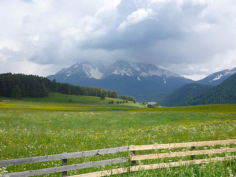 Ein paar dunkle Wolken gab es schon ...