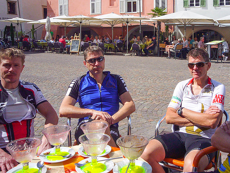 Die Eisbecher sind leer ...