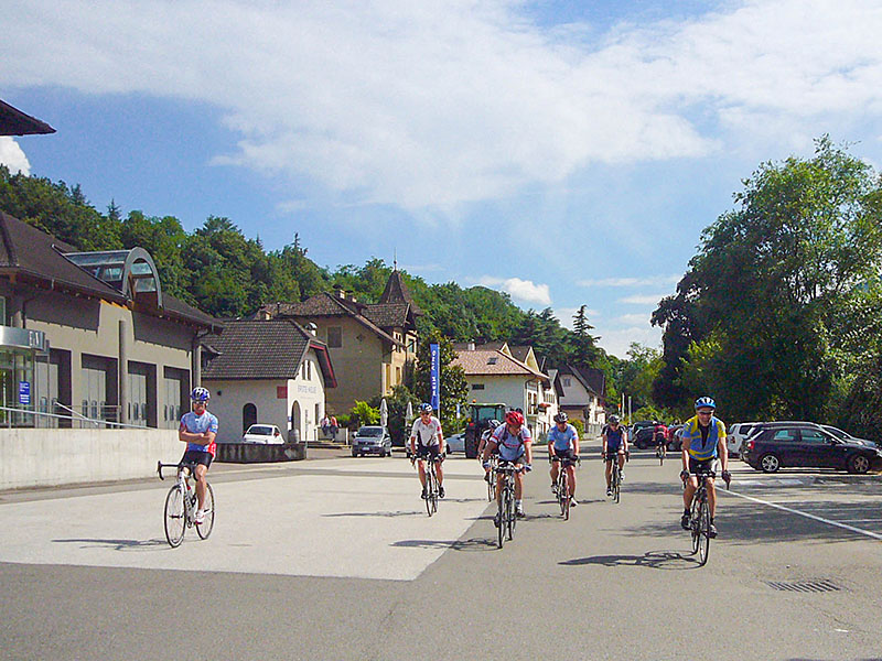 Gemeinsame R&uuml;ckfahrt mit der MTB-Gruppe