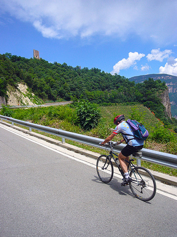 Anstrengende Tour &uuml;ber den Kreither Sattel