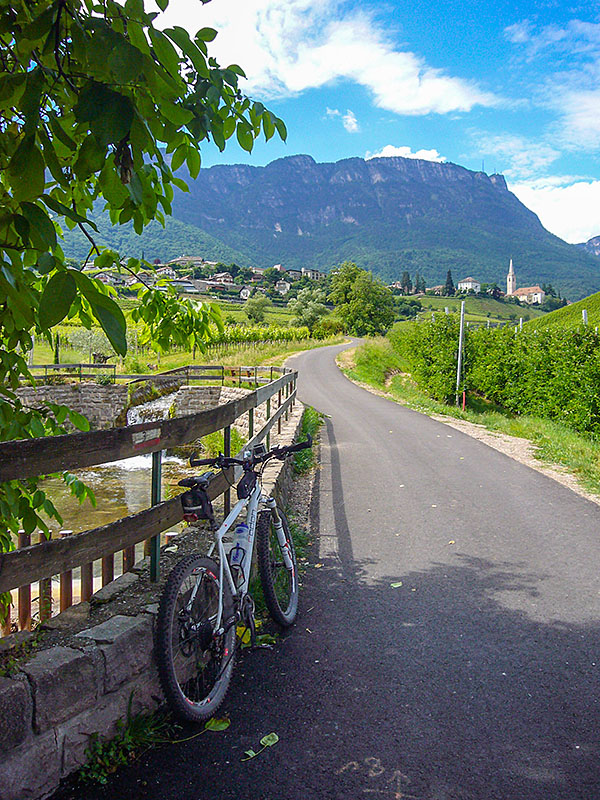 Kaltern ist in Sicht