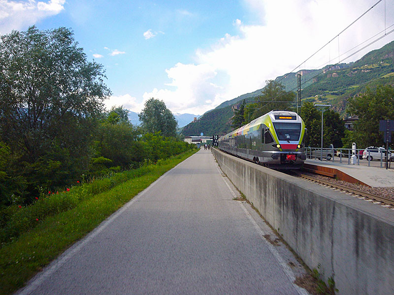 Mit dem Zug h&auml;tten wir uns weniger anstrengen m&uuml;ssen ;-)