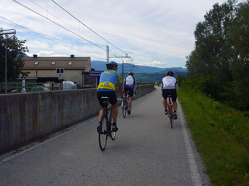 Auf dem Etschtalradweg