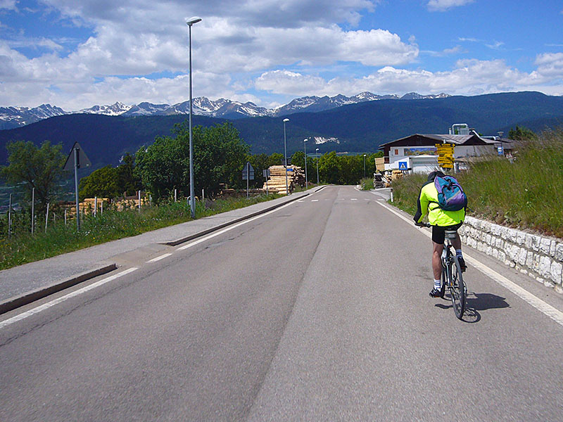 Abfahrt Richtung Fondo