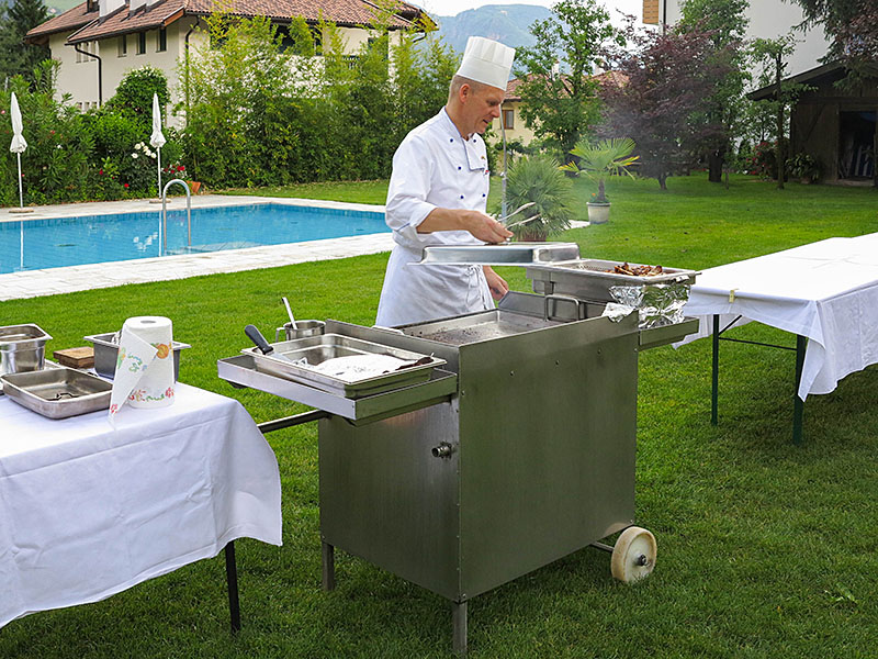 Heute gibt es einen Grillabend