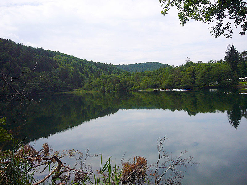 Am kleinen Montiggler See