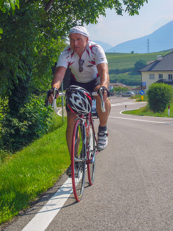 Reini am Fu&szlig; des Mendelpass