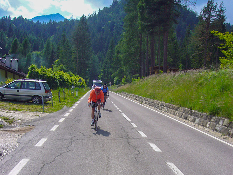 Rasch bergab Richtung Lana