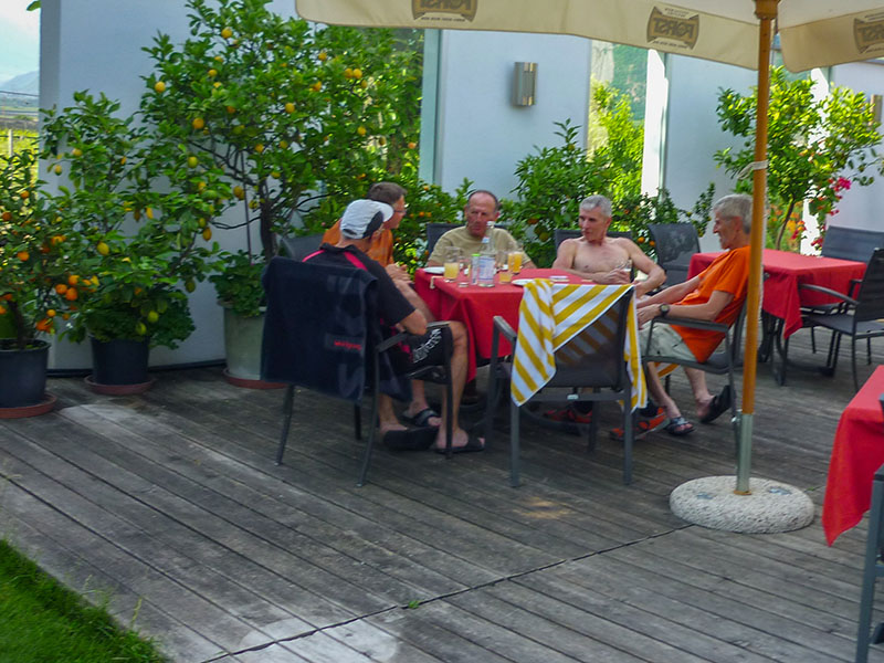 Wieder zur&uuml;ck am Hotel