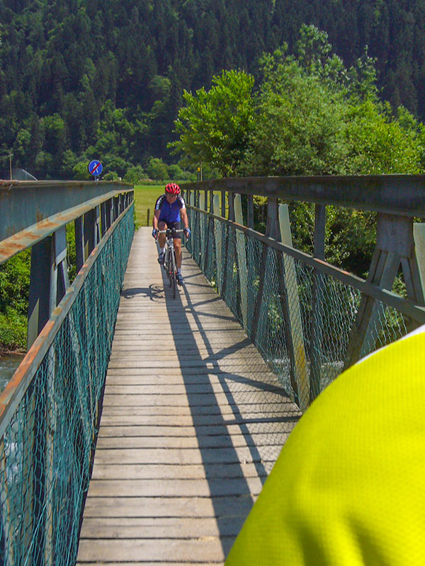 Hanspeter auf der Br&uuml;cke