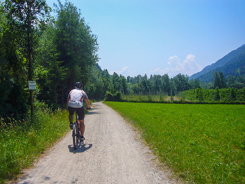 Bei ca. 30&deg;C f&auml;llt einem auch das Berabfahren nicht leicht