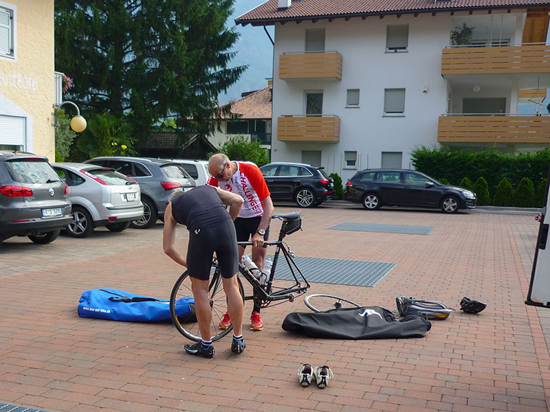 Nun werden sie ausgepackt ...