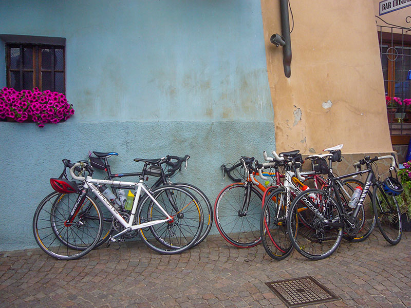 Jetzt aber endlich wieder aufsitzen und weiterstrampeln