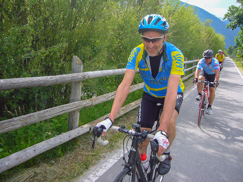 Zum Gl&uuml;ck geht es immer bergab ...