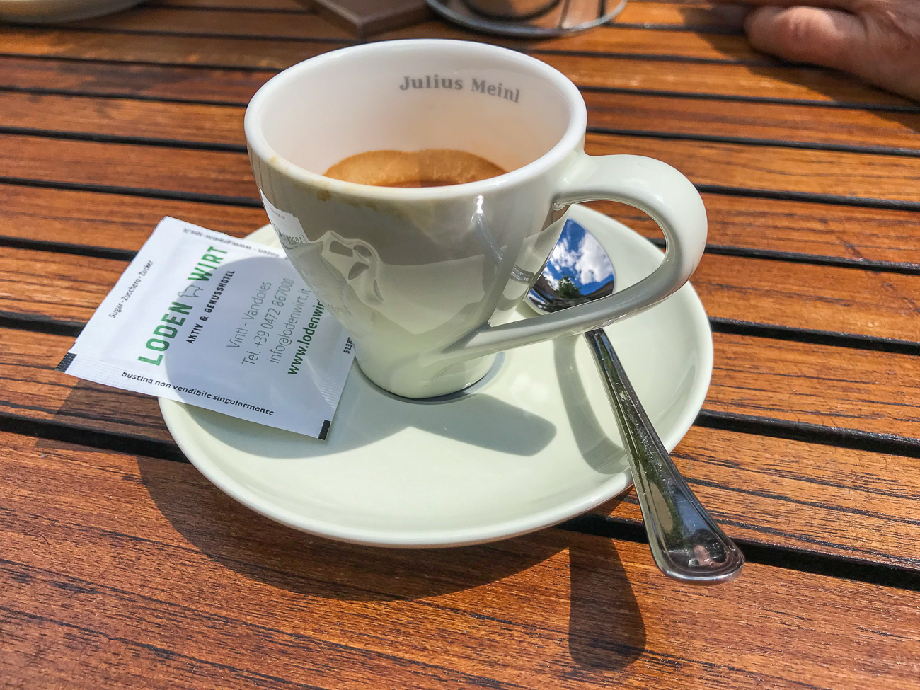 Der erste italienische Espresso ;-)