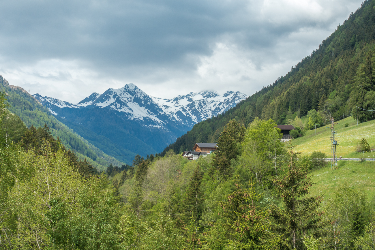 Schnee auf den Bergen, brrrr