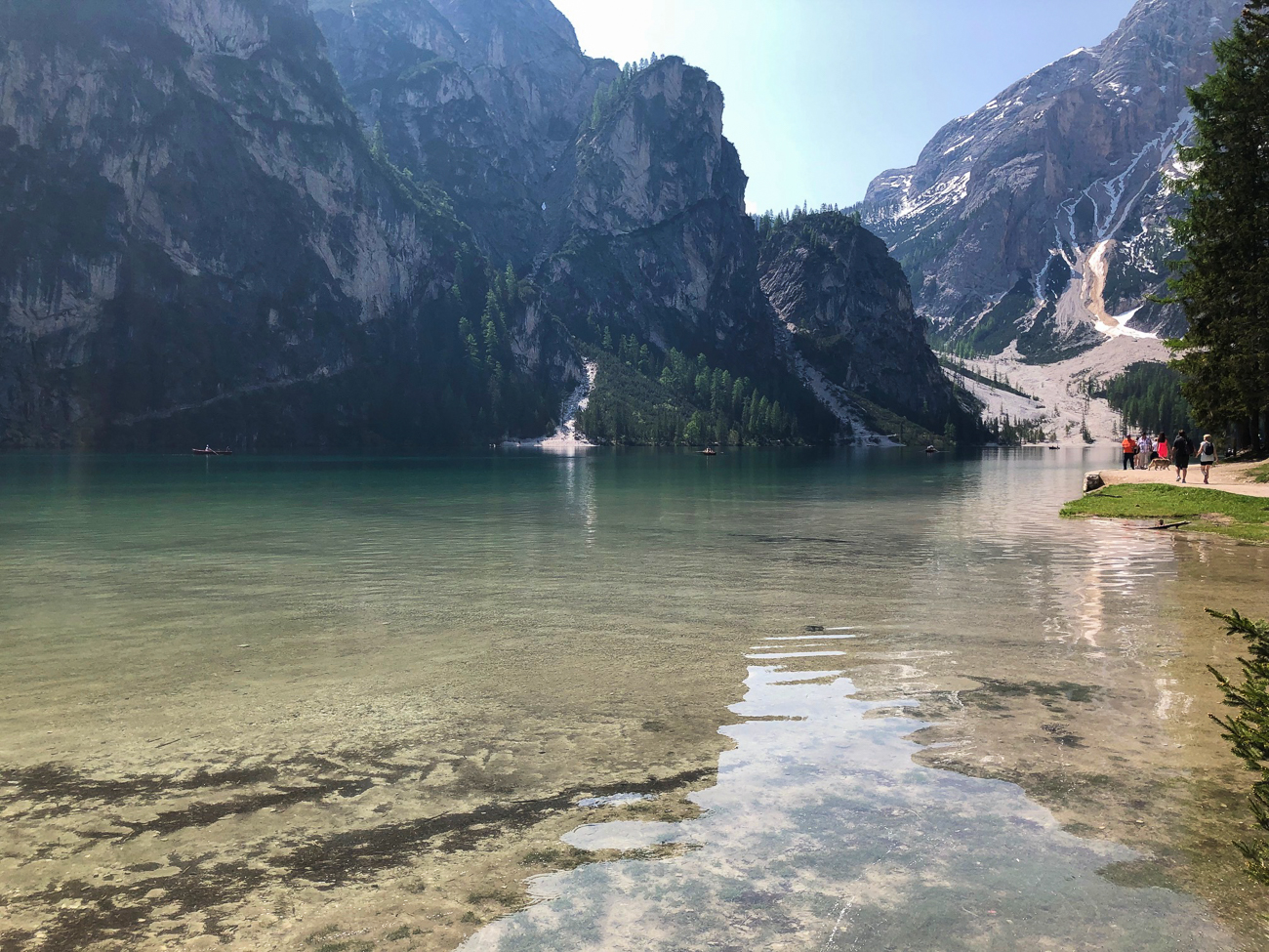 Am Pragser Wildsee[Bild: Reinhard] 