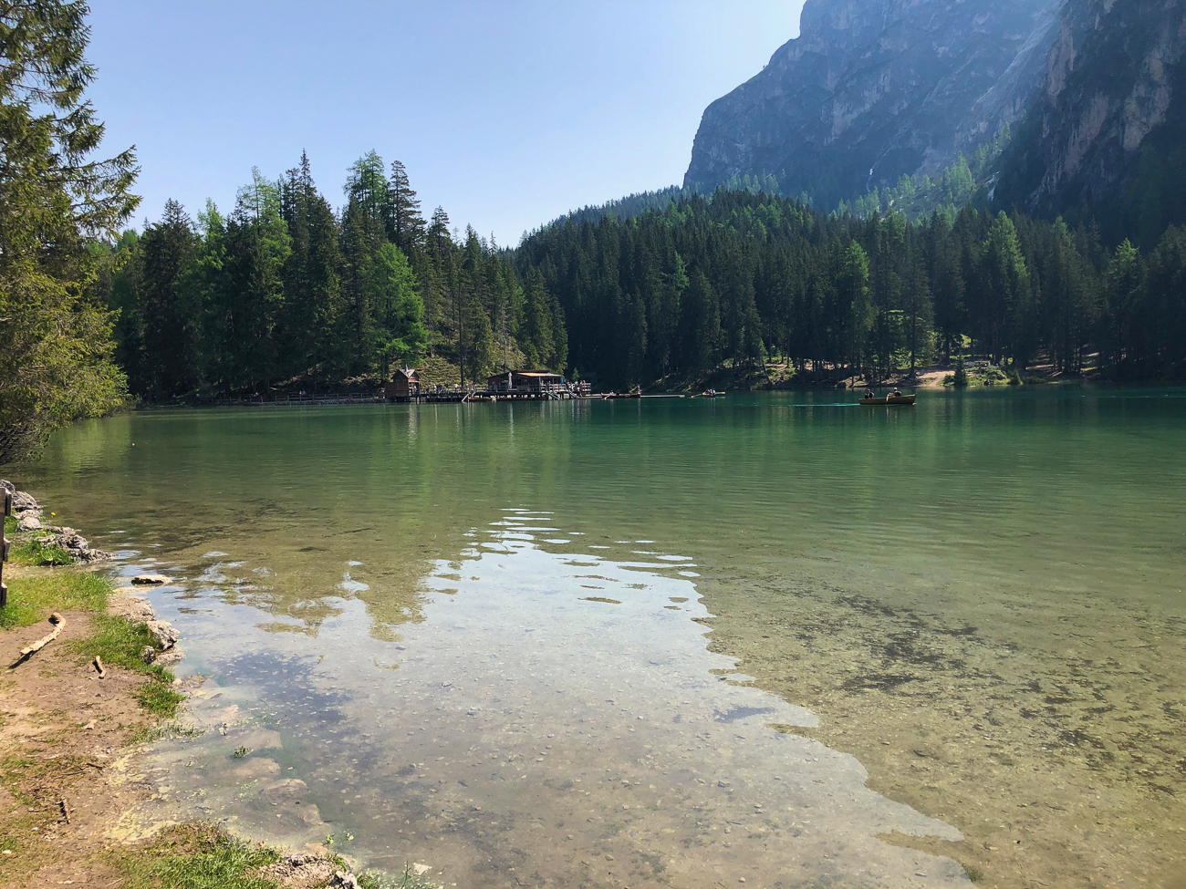 Am Pragser Wildsee[Bild: Reinhard] 