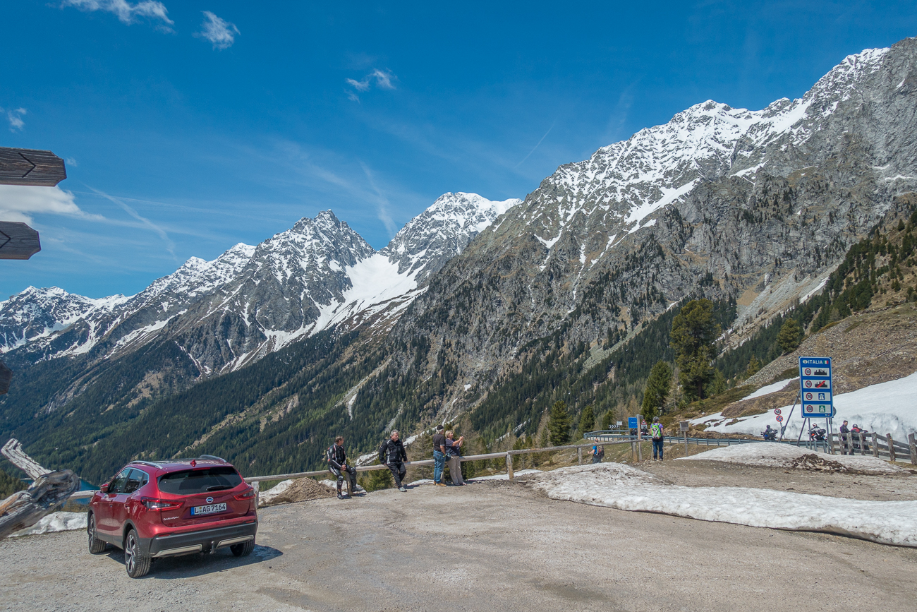 Auf dem Staller Sattel