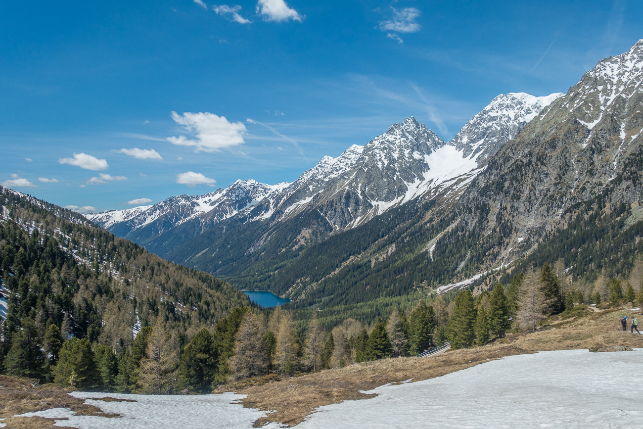 Auf dem Staller Sattel, Blick zum Antholzer See