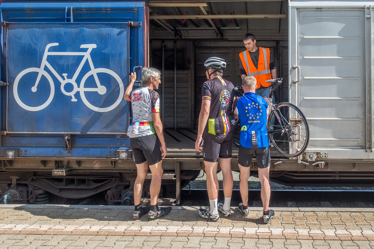 In Lienz steigen wir in den Zug