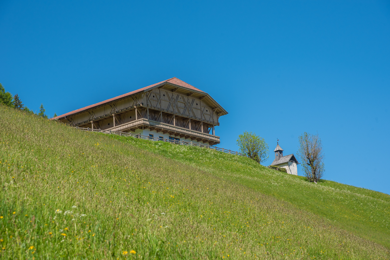 Blick zur&uuml;ck zum Haidenberg