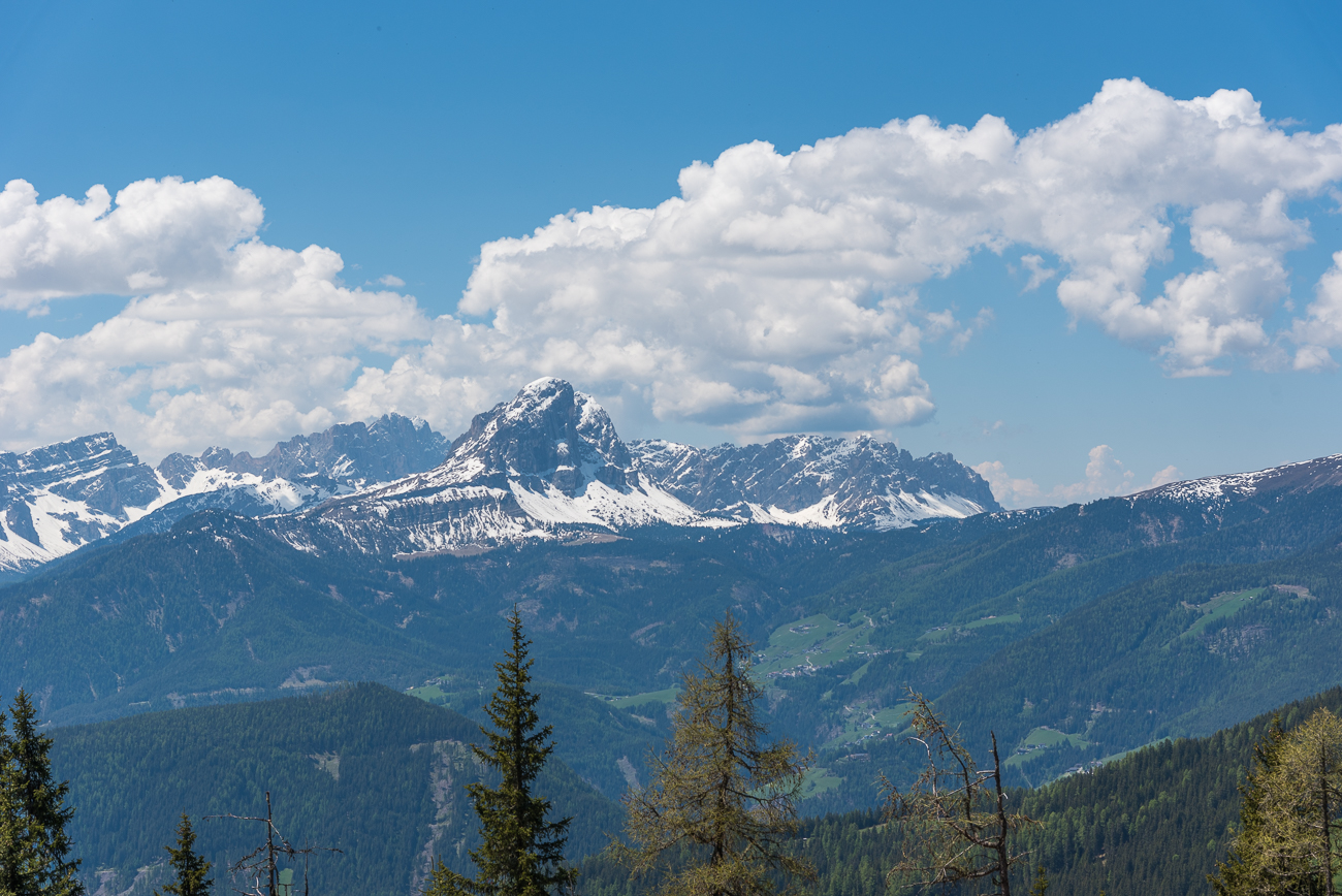 Blick auf den Naturpark Fanes-Sennes-Prags