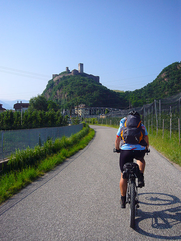 Ein letzter Gru&szlig; von Burg Firmian