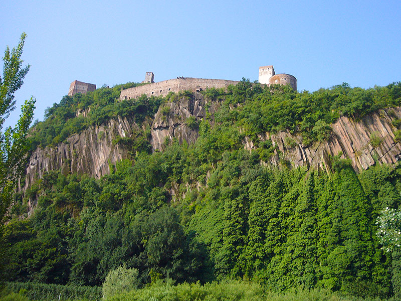 Noch ein letzter Blick zur Burg