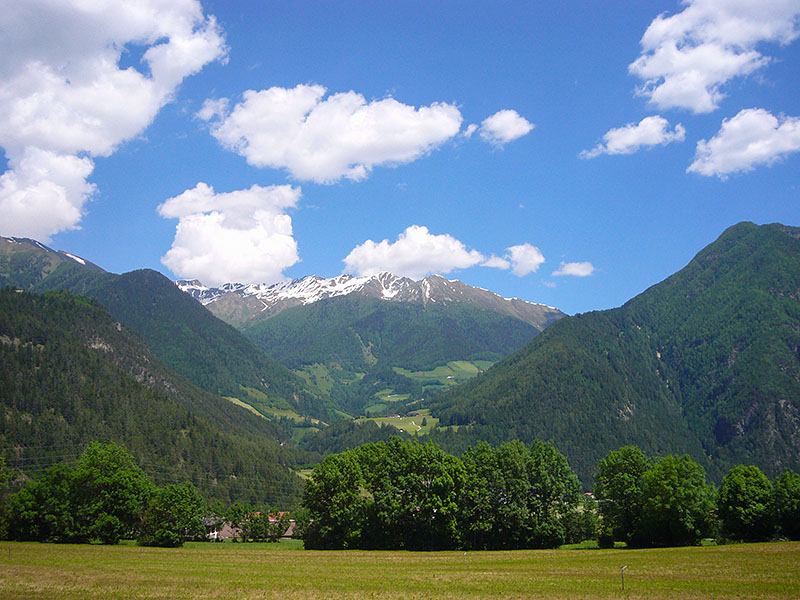 Die Landschaften um uns herum ...