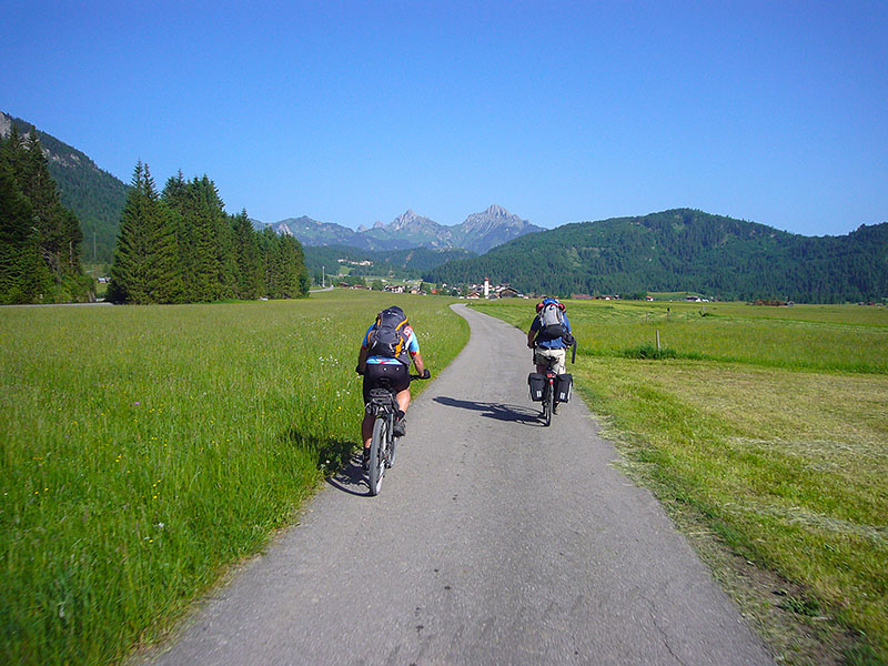 Wir sind froh, nur ca. 6 kg Gep&auml;ck dabei zu haben