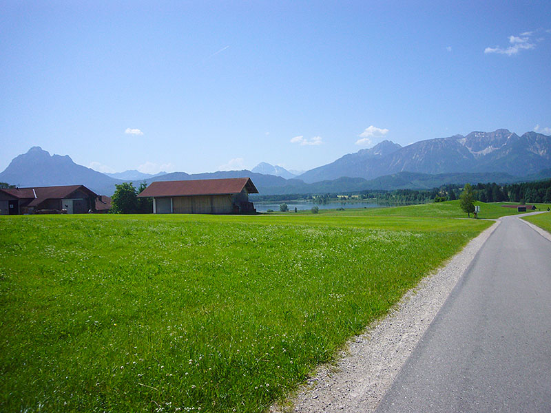 Der Hopfensee (wenn man genau hinschaut)