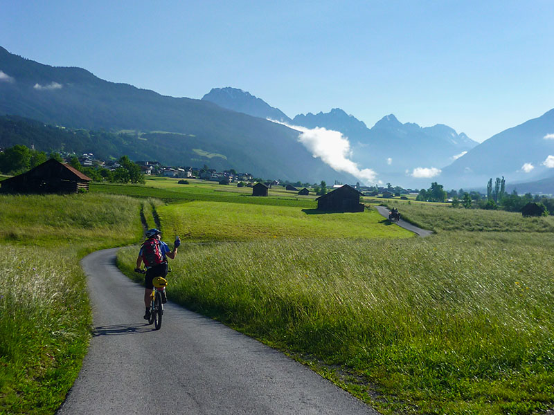 Nach dem gestrigen Unwetter ...