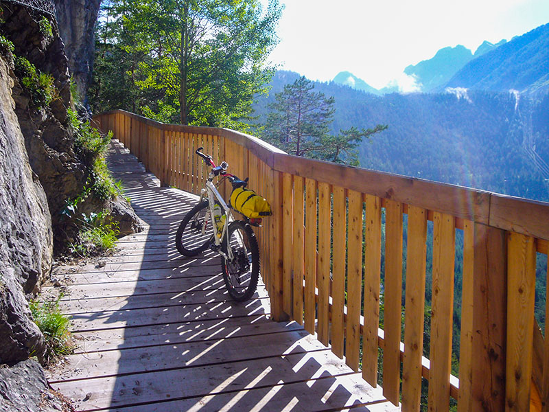 Von der Br&uuml;cke aus ...