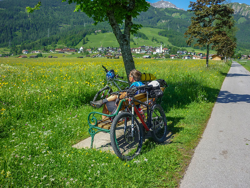 ... ein wundersch&ouml;nes Panorama zu bewundern