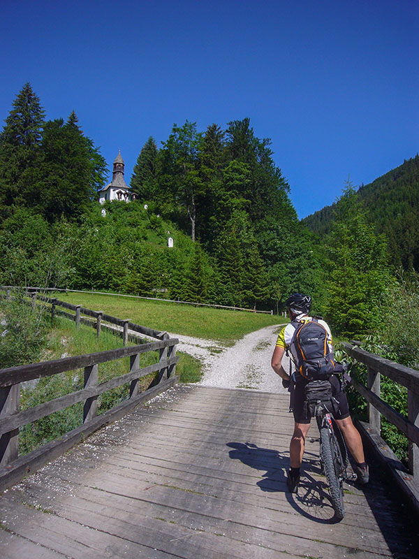 Kapelle mit Reini ...