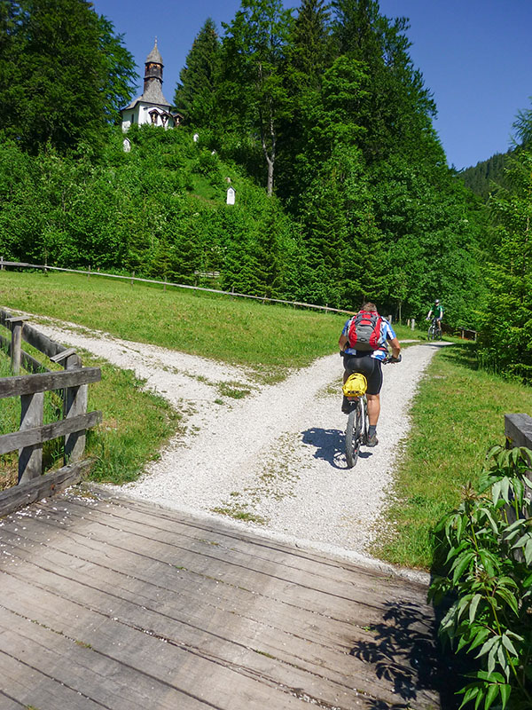 ... und Kapelle mit Carlo