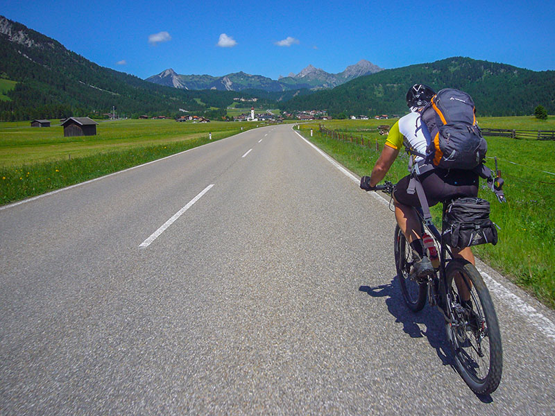 Bichlbach liegt vor uns