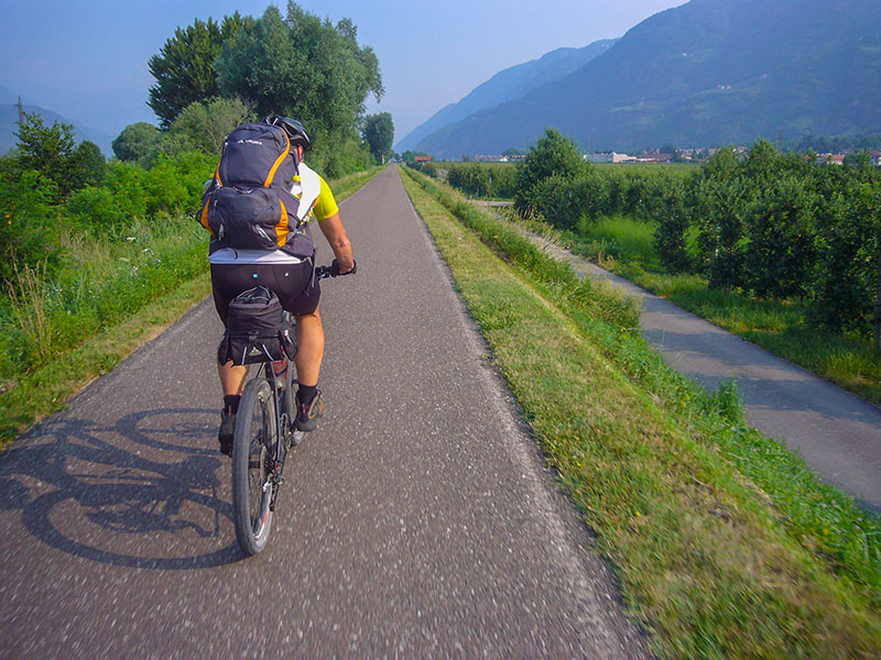 Die Alpentour ist zu Ende, nun rollen wir wieder Richtung Heimat